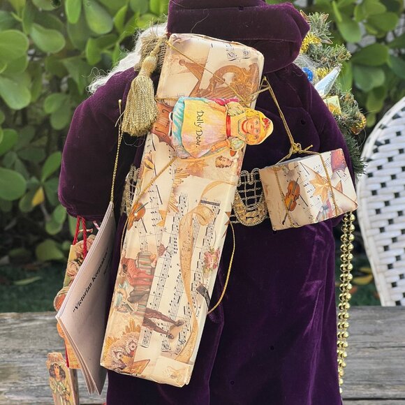 LYNN HANEY "Victorian Keepsakes" SANTA LIMITED EDITION #1130 SIGNED 2000 - Picture 12 of 16